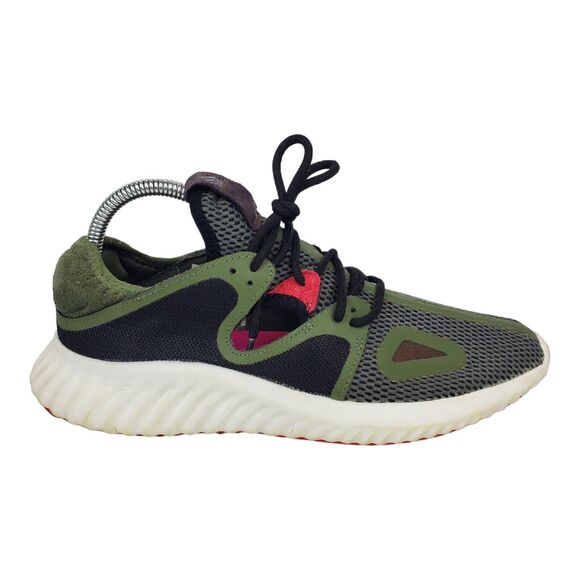 ADIDAS Shoes RUN LUX CLIMA Womens Size 9 Green White Running Sneaker AC8174 - Picture 4 of 12